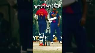 Nepal vs UAE final Acc men,s premier cup gulshan wicket #short #video #circket #viral #terning