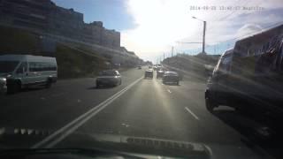 Учитель на ГАЗеле обиделся на Матиз