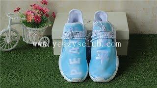 Aadidas NMD Hu China Exclusive Green YOUTH and  Aadidas NMD Hu China Exclusive Blue Peace