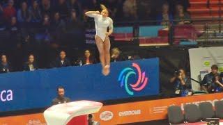 Rebeca Andrade - BRA - Cheng - 15,166 - All Around Final - 2022 World Championships