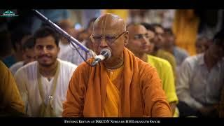 Evening Kirtan by HH Lokanath Swami at ISKCON Noida||02 Nov 2018 ||