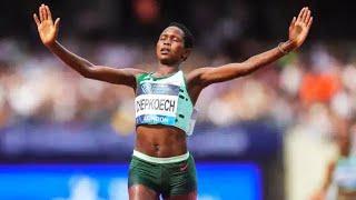 Jackline CHEPKOECH of Kenya wins the Women s 3000m Steeplechase | London Diamond League 2023 |