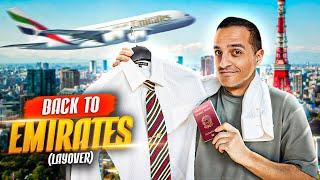 BACK to EMIRATES CABIN CREW? - 24h OSAKA LAYOVER