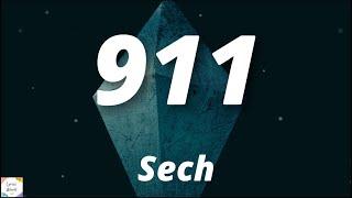 Sech - 911 ( English & Spanish lyrics )( English Translation )