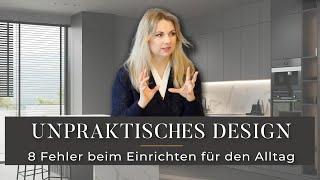 Unpraktisch! 🫣 8 Fehler beim Wohnung einrichten