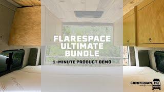 Campervan HQ 1-Minute Product Demo: Sprinter 144" WB Flarespace Ultimate Bundle