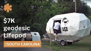 SC hobbyist on building DIY geodesic mobile dwelling for 7K