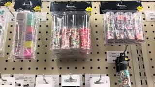 @hobbylobby walk through Storage, beads, resin & nail supply