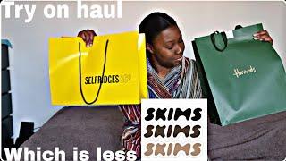 SkIMS Try on from Harrods and Selfridges which was CHEAPER| Britiguan Sim