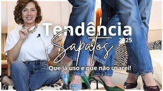 TÊNDENCIAS SAPATOS VERÃO 2025 | MODA E ESTILO 50+ | Verinha Bernardino