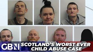 Seven child abusers facing life sentences for HEINOUS crimes in Scotland's worst child abuse case