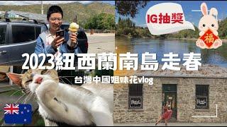 New Zealand 紐西蘭打工度假VLOG - 2023大年初一跟著台灣中國姐妹花一起南島走春互學吳語+台語【呆丸雅婷 Cupy】