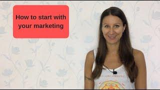 How to start with marketing