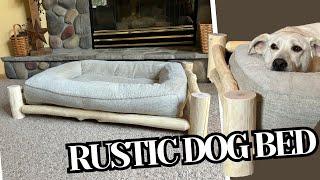 Build a Rustic Dog Bed