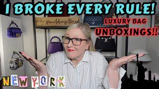 LUXURY BAG UNBOXINGS! UNBELIEVABLE PURCHASES IN NEW YORK! 2 LUXURY UNBOXINGS!