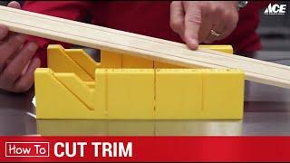 How To Cut Wood Trim - Ace Hardware