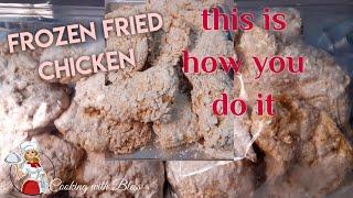 How to make Frozen Chicken Fry Recipe | How to prepare Frozen Fried Chicken