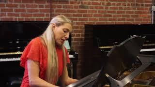 Handcrafted Estonia Grand Piano L190 at Classic Pianos Portland Artist Sophie Lippert