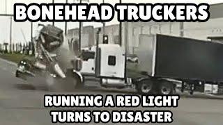 Truck Driver Makes Costly Mistake | Bonehead Truckers of the Week