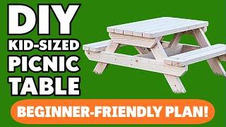 Build a Kid-Sized Picnic Table for Endless Summer Fun ️