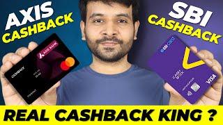 Axis Cashback 7% or SBI Cashback 5% Credit Card | BEST CREDIT CARD of 2024?