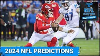 2024 NFL Season Predictions: playoff seeding, awards, top-5 NFL Draft order and more!