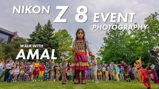 Photographing a 12-foot puppet with the Nikon Z 8: Walk With Amal at Luminato Festival