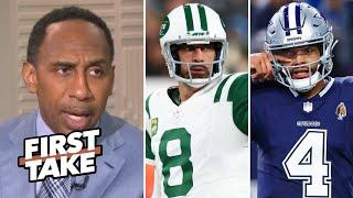 FIRST TAKE | Stephen A. Smith picks Dak, Cowboys as the franchise in far more disarray than the Jets