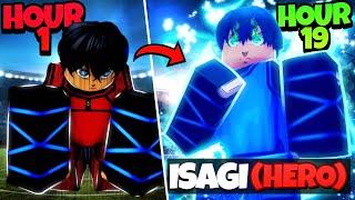 I Spent 24 Hours As ISAGI Yoichi In Blue Lock Rivals Roblox