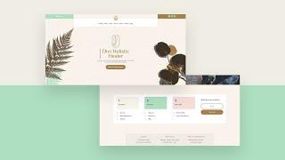 Download a FREE Header and Footer Template for Divi’s Holistic Healer Layout Pack