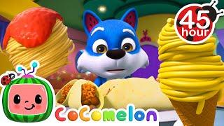 Noodle Squad Song! | CoComelon Animal Time - Learning with Animals | Nursery Rhymes for Kids