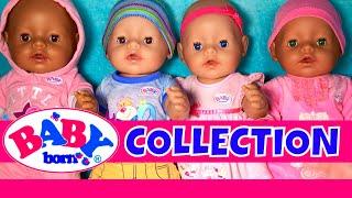 My Baby Born Doll Collection! Changing Each Doll + Talking About My Baby Born Dolls! 