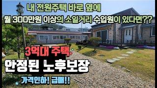 [급매!!추가 가격인하!!] 부모님 세대 추천드리고픈 양평 3억대 수익형 전원주택 / 버섯재배 소일거리로 안정적인 수입보장 직영건축 목조전원주택