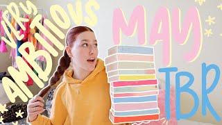 my VERY AMBITIOUS may tbr  10+ books!!!