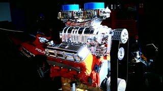 BLOWN BIG BLOCK DYNO RUN 850 HP @ 6500 RPM - 454 & BDS 8-71 Blower