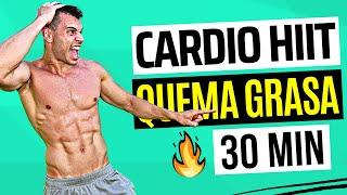 30 Min CARDIO HIIT Workout for FAT LOSS  INTENSE hiit workout for FAT BURN & CARDIO | At home