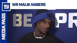 Malik Nabers Talks Injury Status | New York Giants