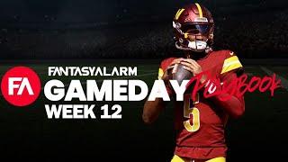 NFL Week 12 GameDay Live | Fantasy Football Advice & NFL DFS Start/Sit