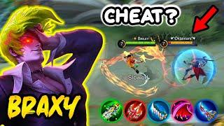 HACK CHEAT DAMAGE?? | BRAXY BUILD IS THE BEST CHOU BUILD EVER!! - MLBB