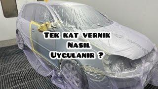 AYNA GİBİ VERNİK NASIL ATILIR ? Vernik Nasil Atilir? Oto Boya Vernik nasil Atilir? TEK KAT VERNiK