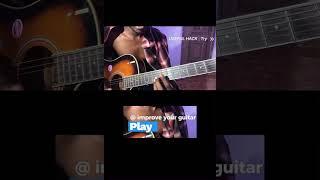 How to practice minor scales and improve on guitar #guitarexercises #guitareducation #guitartapping