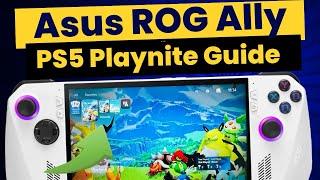 ROG Ally: PS5 Theme Playnite Setup Guide in 10 Easy Steps