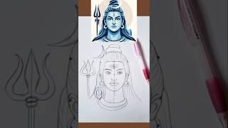 Lord shiva Mahadev Drawing