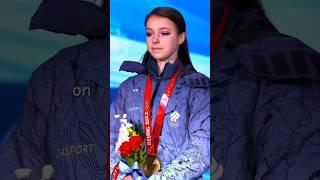 Anna Shcherbakova️‍🩹#figureskating #annashcherbakova #olympicgames #alexandratrusova #olympics