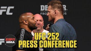 UFC 252 Press Conference | ESPN MMA
