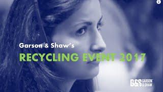 2017 Garson & Shaw's Recycling Event