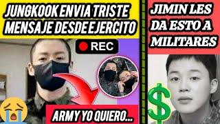 URGENTEARMY LLORA X JUNGKOOK Y SU MENSAJE DEL EJERCITOJIMIN DA ESTO Anoticiasdebts