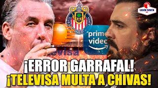 El ERROR de Chivas que COSTÓ MILLONES y le dio a ganar a Televisa