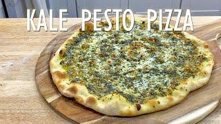 Kale Pesto Pizza From Scratch | Starts With Kitchen