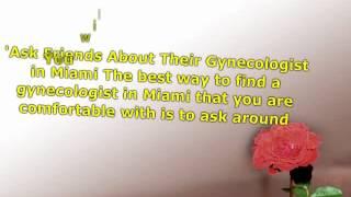 Tips to Finding Gynecologists in Miami